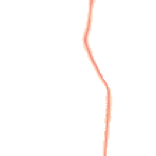 Night-time road noise heatmap for S35 0EF