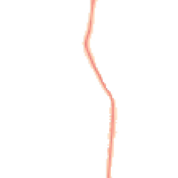 Night-time road noise heatmap for S35 0EG