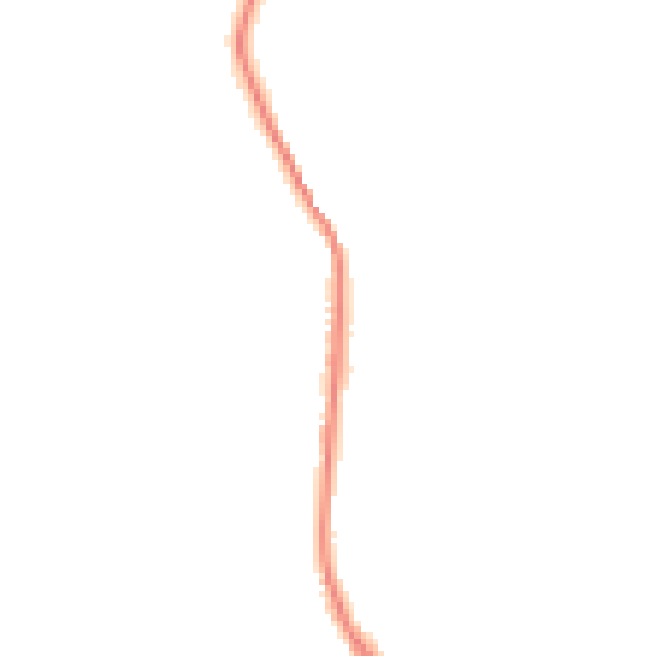 Night-time road noise heatmap for S35 0EN