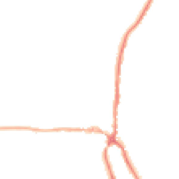 Night-time road noise heatmap for S35 2XL