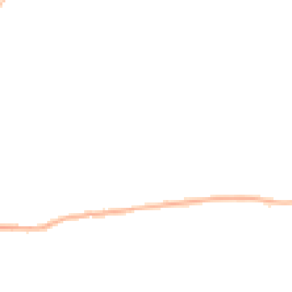 Night-time road noise heatmap for S35 2ZS