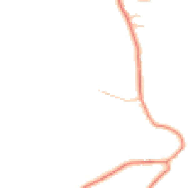 Daytime road noise heatmap for S35 7AF