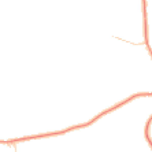 Daytime road noise heatmap for S35 7EG