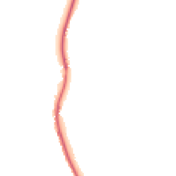 Night-time road noise heatmap for S35 8PW