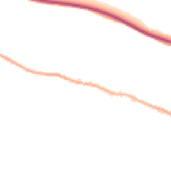 Night-time road noise heatmap for S36 1AP