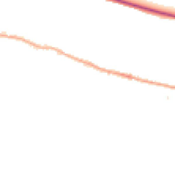 Night-time road noise heatmap for S36 1BA