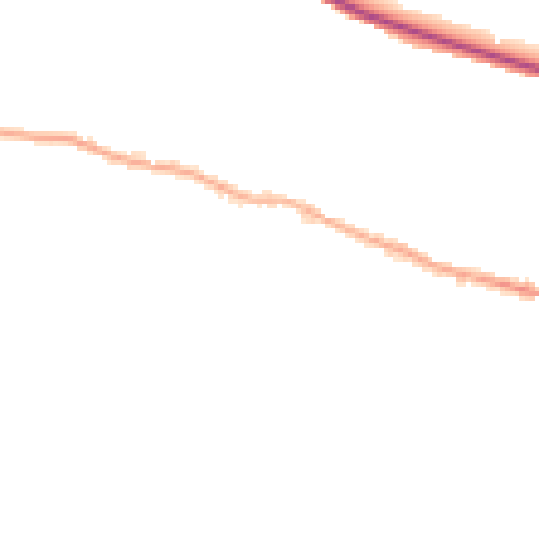 Night-time road noise heatmap for S36 1BP