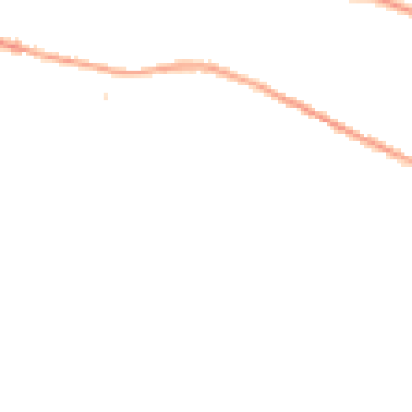 Night-time road noise heatmap for S36 2PL