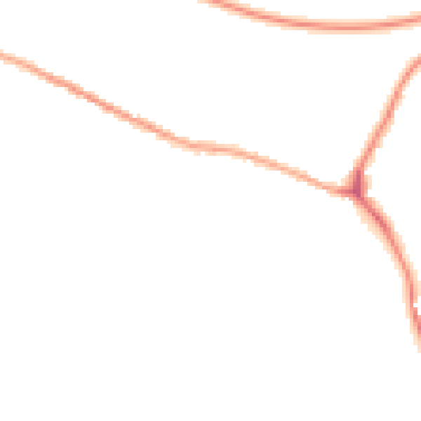 Night-time road noise heatmap for S36 2PP