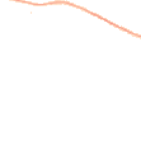 Night-time road noise heatmap for S36 2QT