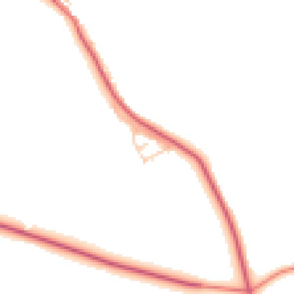 Daytime road noise heatmap for S36 4HB
