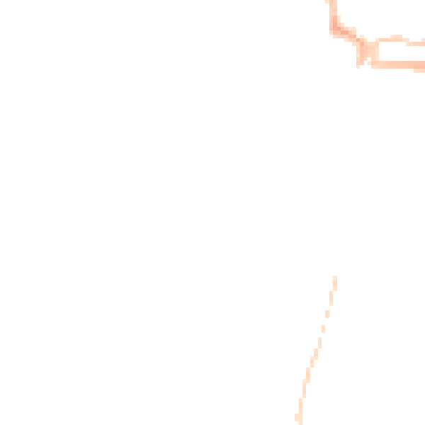 Night-time road noise heatmap for S36 6FR
