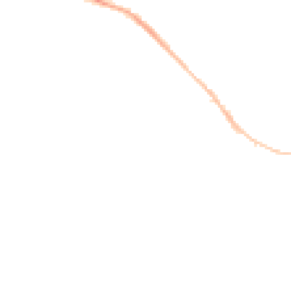 Night-time road noise heatmap for S36 6FT