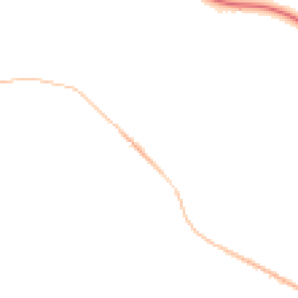 Night-time road noise heatmap for S36 8YW