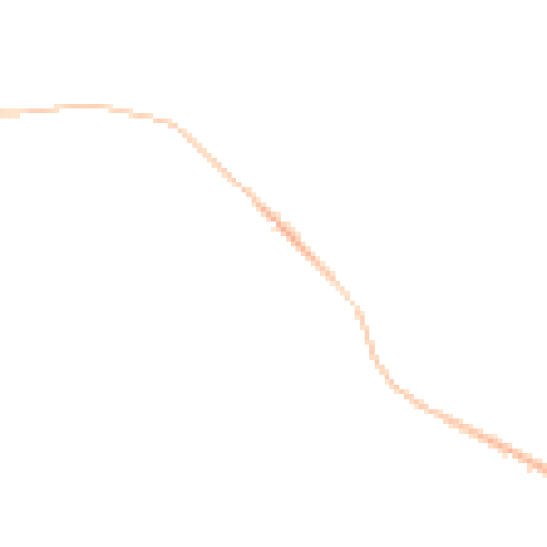 Night-time road noise heatmap for S36 8ZW
