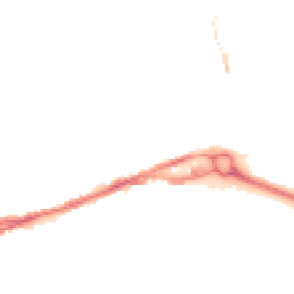 Night-time road noise heatmap for S40 1BJ