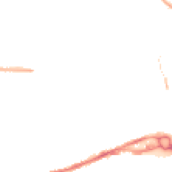 Night-time road noise heatmap for S40 1DL