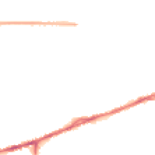 Night-time road noise heatmap for S40 1EF