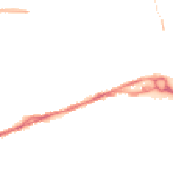 Night-time road noise heatmap for S40 1EU