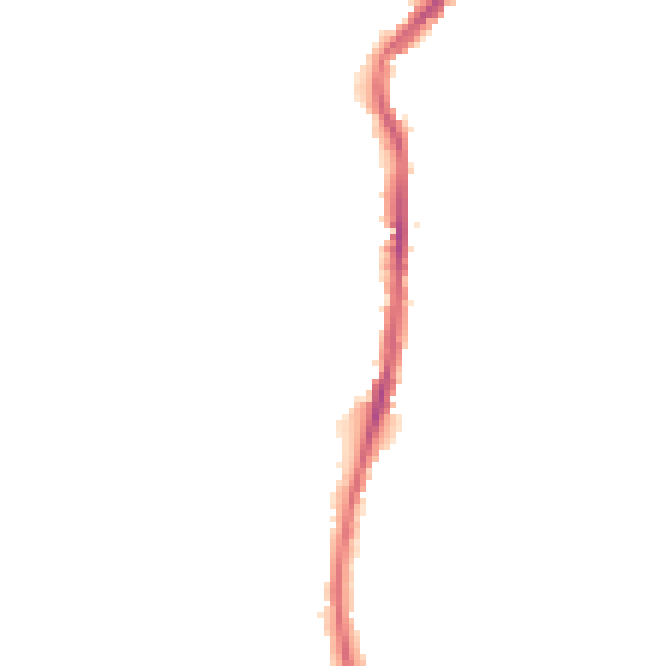 Night-time road noise heatmap for S40 2TQ