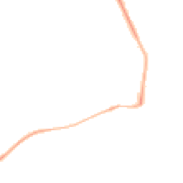 Night-time road noise heatmap for S40 3JL