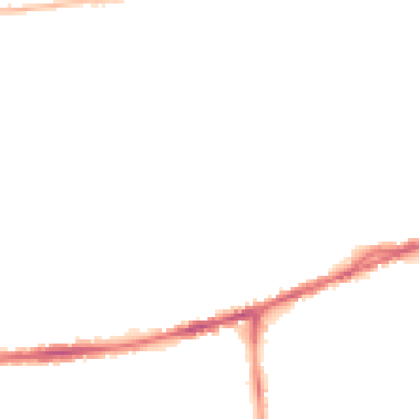 Night-time road noise heatmap for S40 3QU