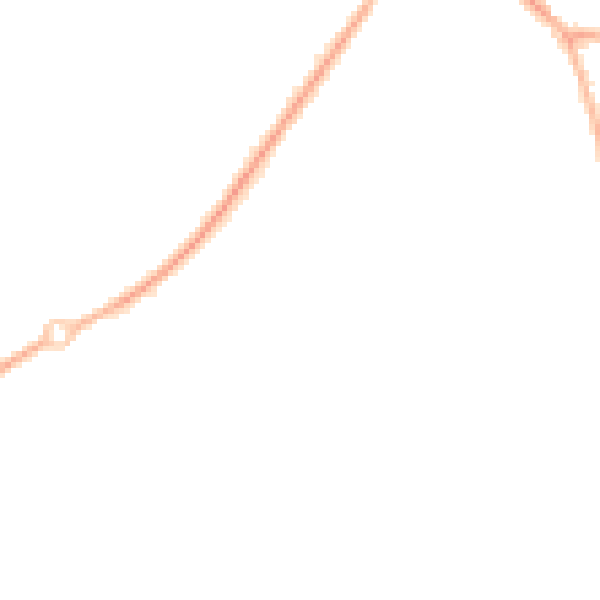 Night-time road noise heatmap for S40 4JD