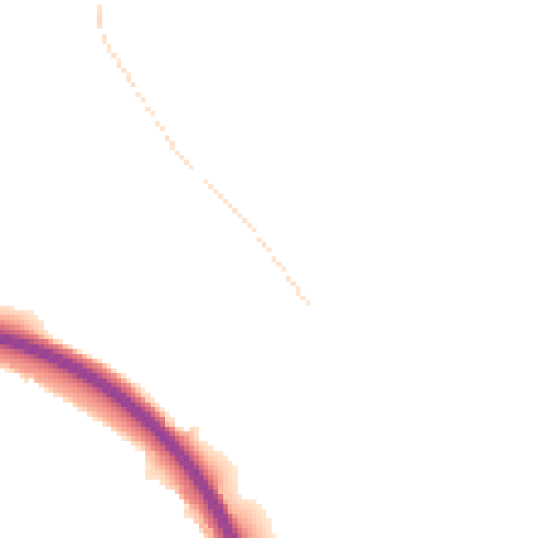 Night-time road noise heatmap for S41 0DB