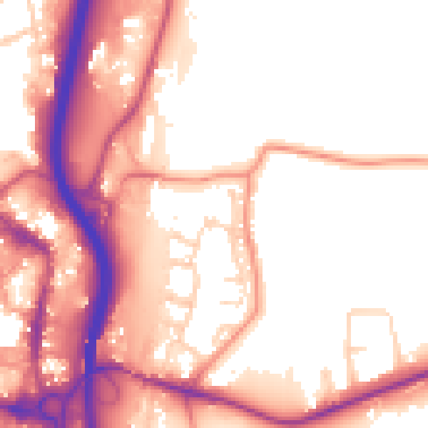 Daytime road noise heatmap for S41 0FF