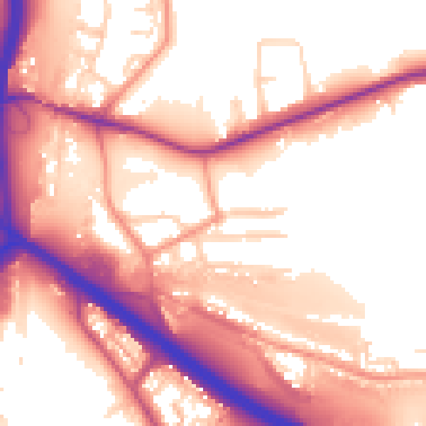 Daytime road noise heatmap for S41 0HD