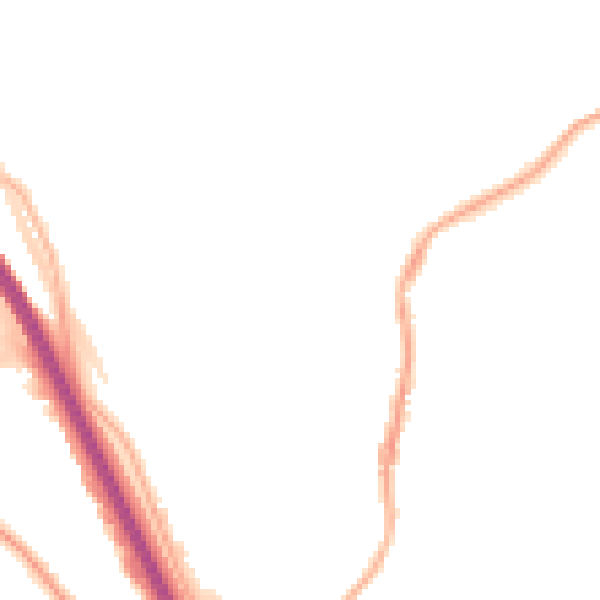 Night-time road noise heatmap for S41 9DH