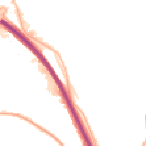 Night-time road noise heatmap for S41 9HH