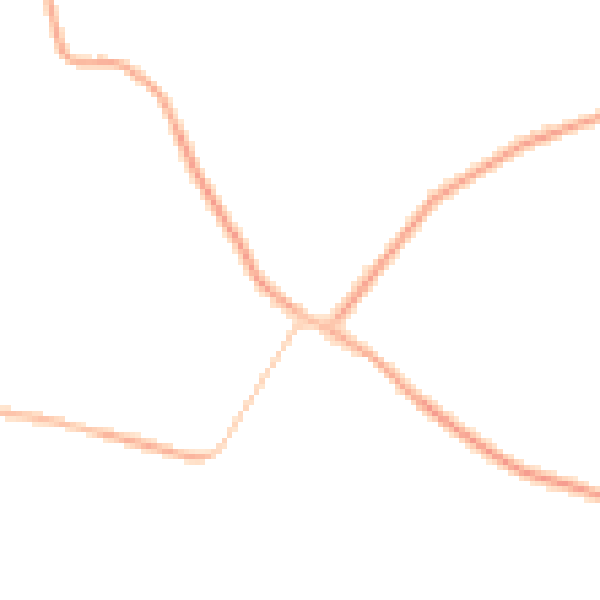 Night-time road noise heatmap for S41 9RS