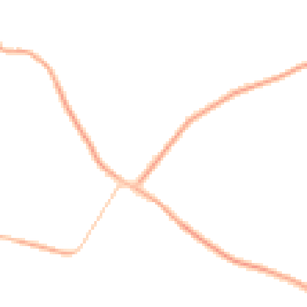 Night-time road noise heatmap for S41 9RW