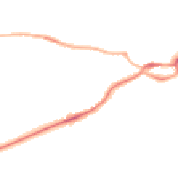 Night-time road noise heatmap for S43 1AH