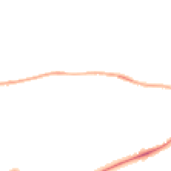 Night-time road noise heatmap for S43 1BN