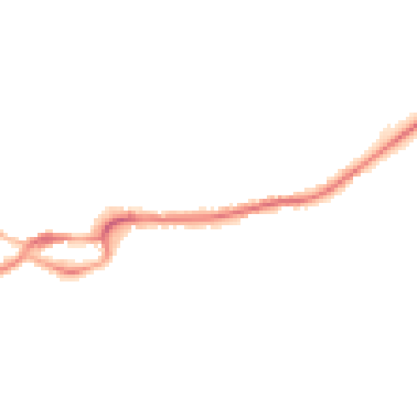 Night-time road noise heatmap for S43 1DF