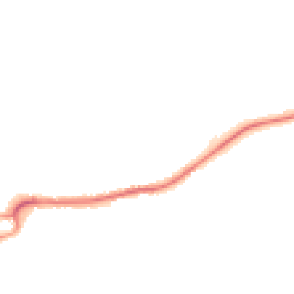 Night-time road noise heatmap for S43 1DH
