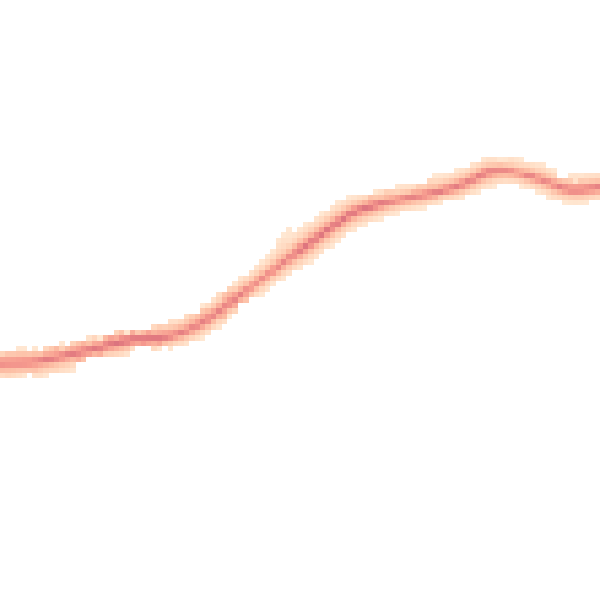 Night-time road noise heatmap for S43 1DQ