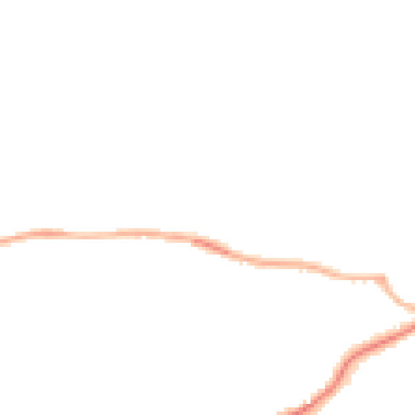 Night-time road noise heatmap for S43 1LZ