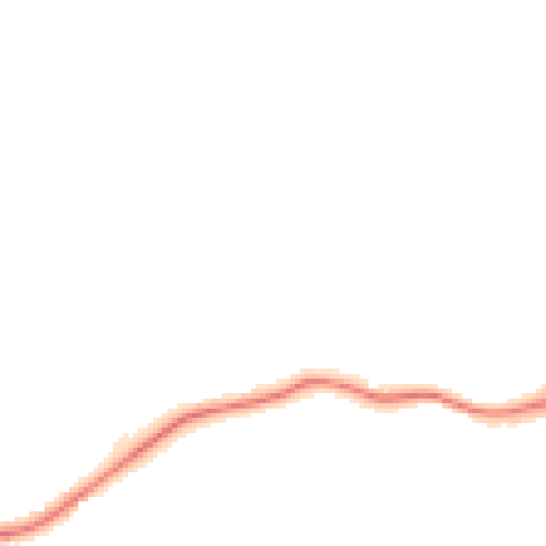 Night-time road noise heatmap for S43 2JQ