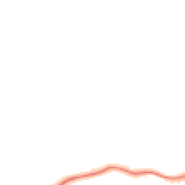 Night-time road noise heatmap for S43 2JR