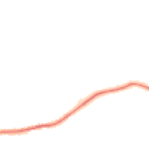 Night-time road noise heatmap for S43 2NA