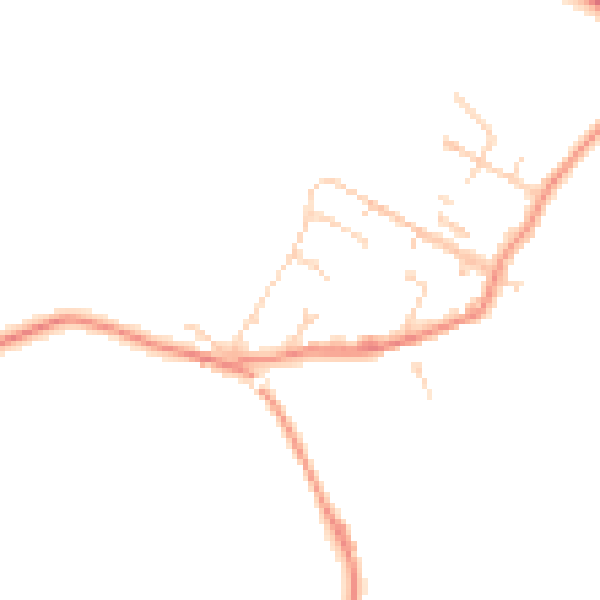 Daytime road noise heatmap for S43 2PU