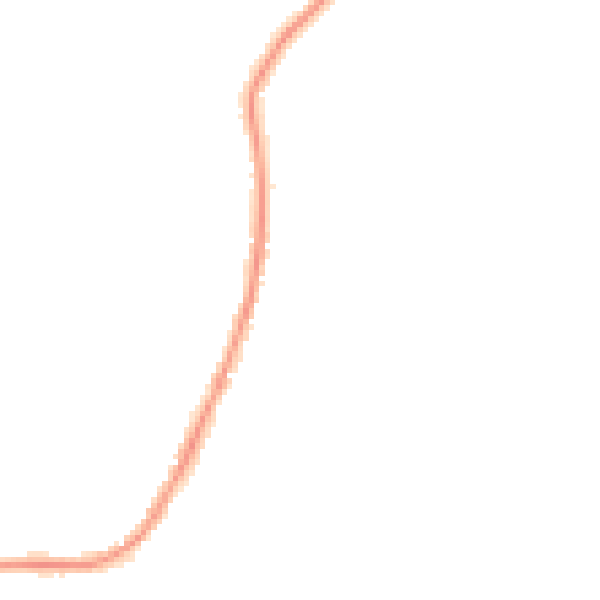 Night-time road noise heatmap for S43 2QA