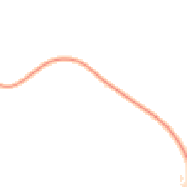 Night-time road noise heatmap for S43 3FZ