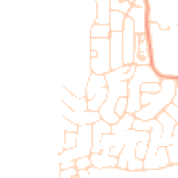 Daytime road noise heatmap for S43 3HG