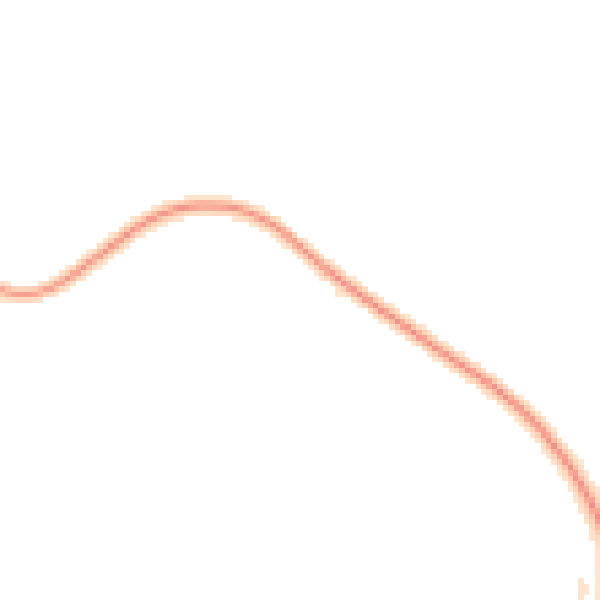 Night-time road noise heatmap for S43 3JY
