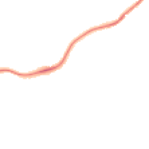 Night-time road noise heatmap for S43 3QR