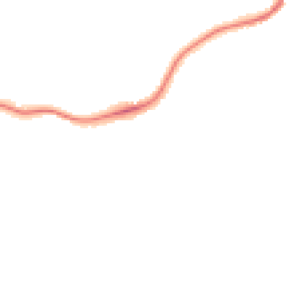 Night-time road noise heatmap for S43 3RJ